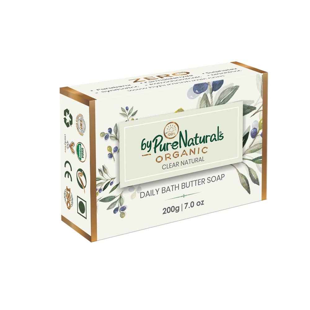 byPureNaturals Organic Clear Natural Soap 