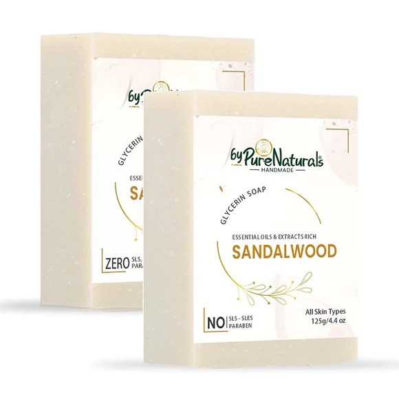 byPureNaturals Organic Sandalwood Soap