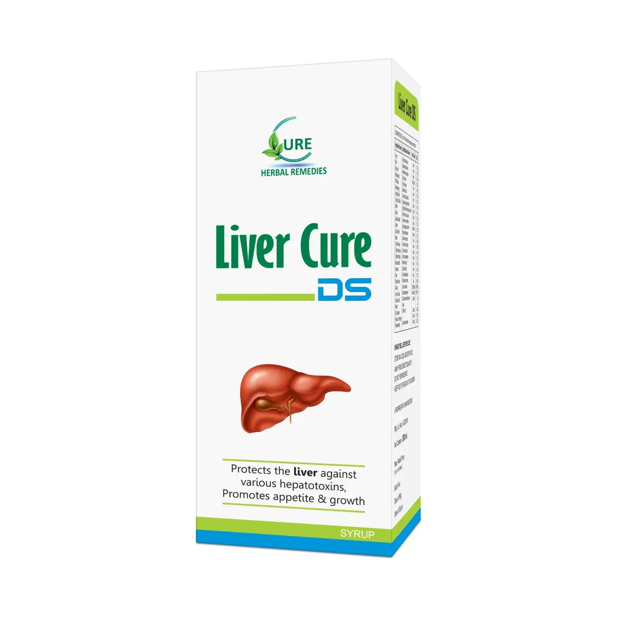 Cure Herbal Liver Cure DS Syrup