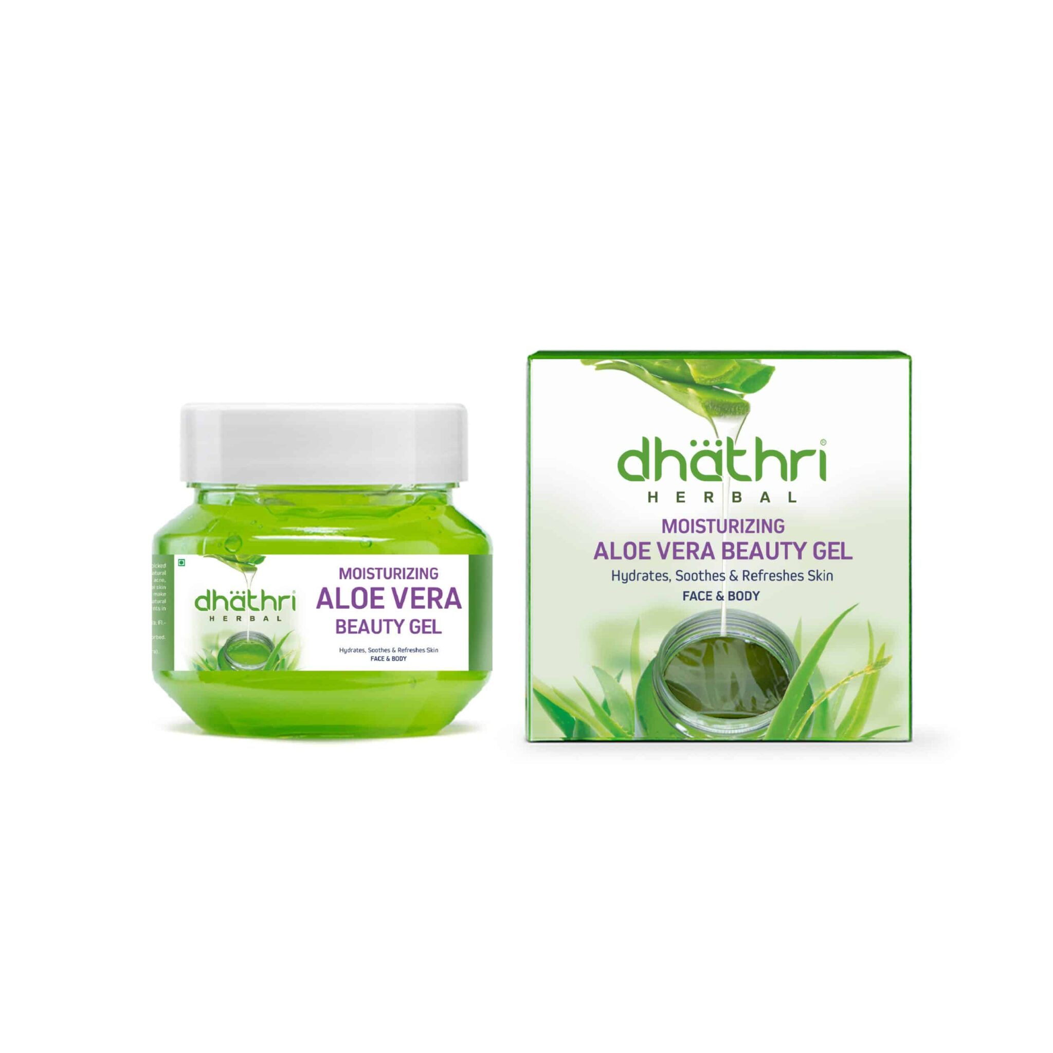 Dhathri Ayurveda Moisturizing Aloe Vera Beauty Gel