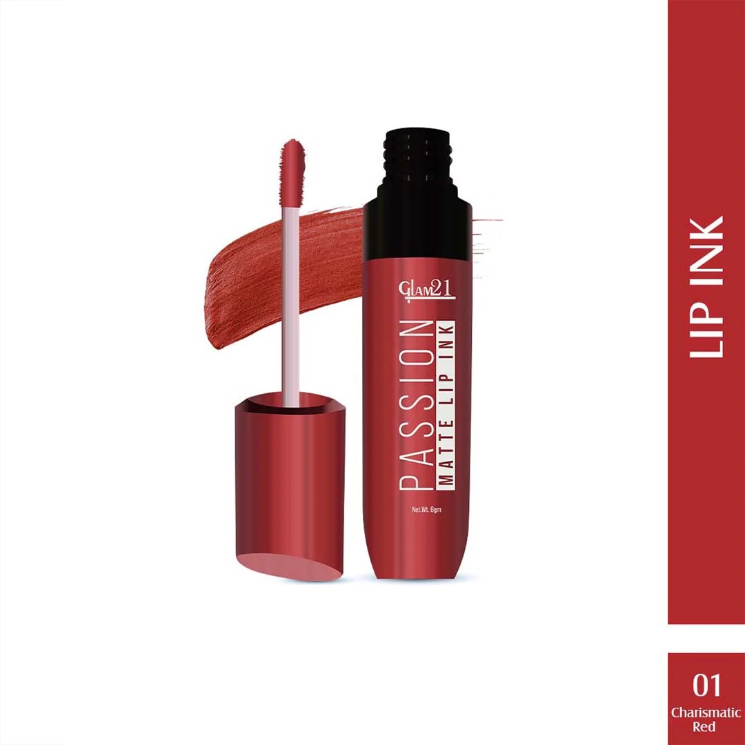 Glam21 Passion Matte Lip Ink - Charismatic Red