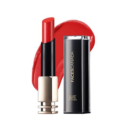 Facescanada Velvet Matte Lipstick Dramatic Coral 19