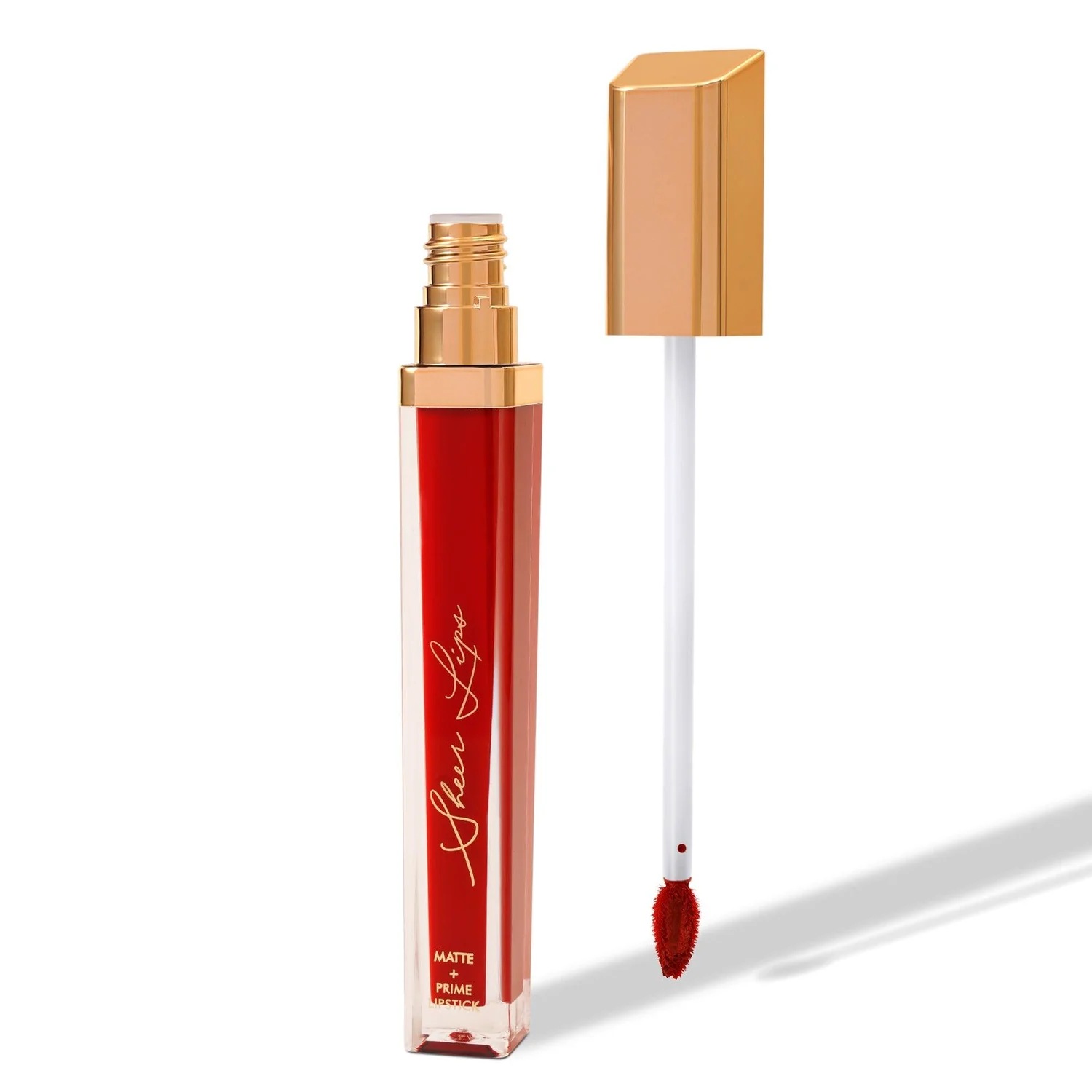 Glam21 Sheer Lips Liquid Lipstick - Red Magic