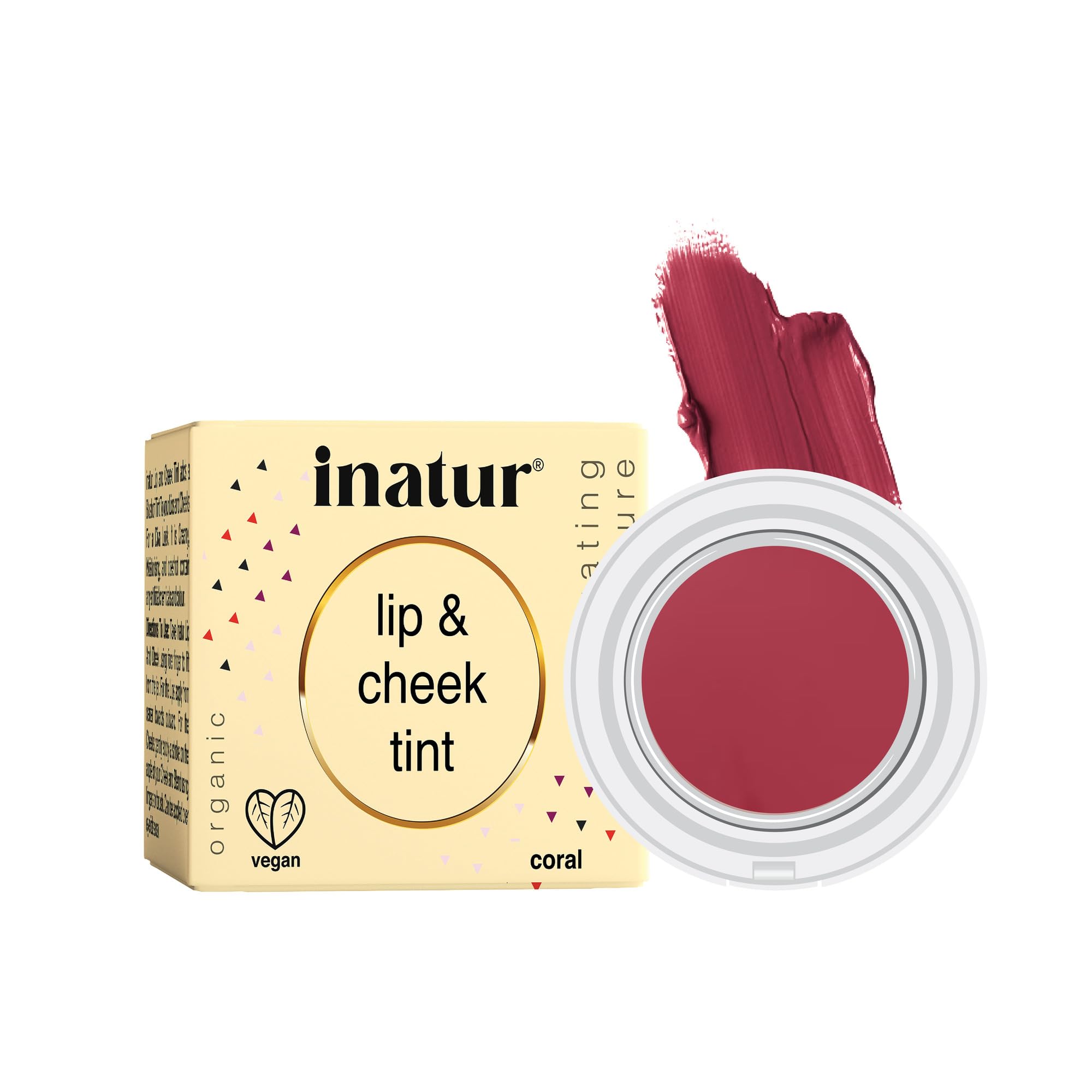 Inatur Lip & Cheek Tint - Coral