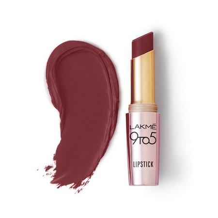 Lakme 9 to 5 Primer and Matte Lip Color Sangria Weekend 3.6 grams