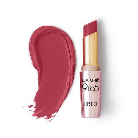 Lakme 9 to 5 Primer and Matte Lip Color MP8 Rosy Sunday 3.6 grams