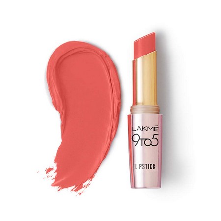 Lakme 9 to 5 Primer and Matte Lip Color MR6 Coral Date 3.6 grams