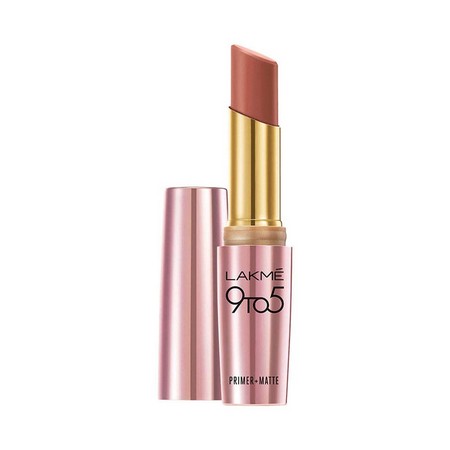 Lakme 9 to 5 Primer and Matte Lip Color Nude Touch MP24 3.6 grams