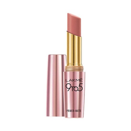 Lakme 9 to 5 Primer and Matte Lip Color Blushing Nude 3.6 grams