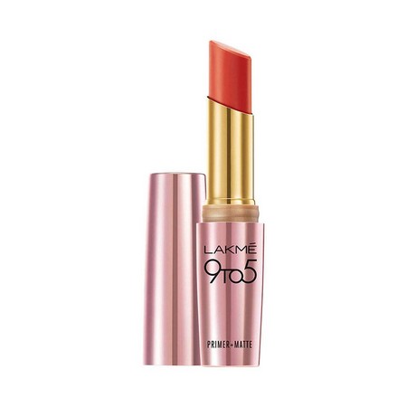 Lakme 9 to 5 Primer and Matte Lip Color MR21 Brick Blush 3.6 grams