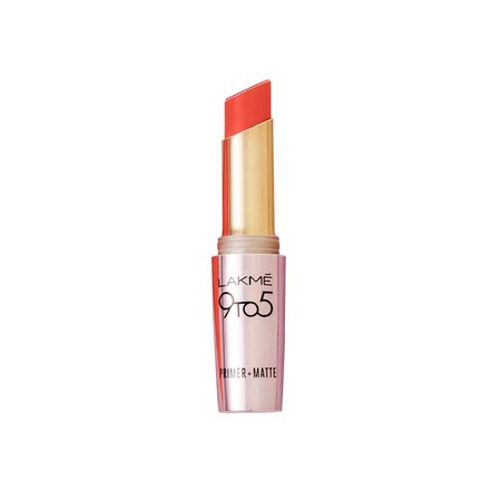Lakme 9 to 5 Primer and Matte Lip Color MR6 Vermilion Fired 3.6 grams