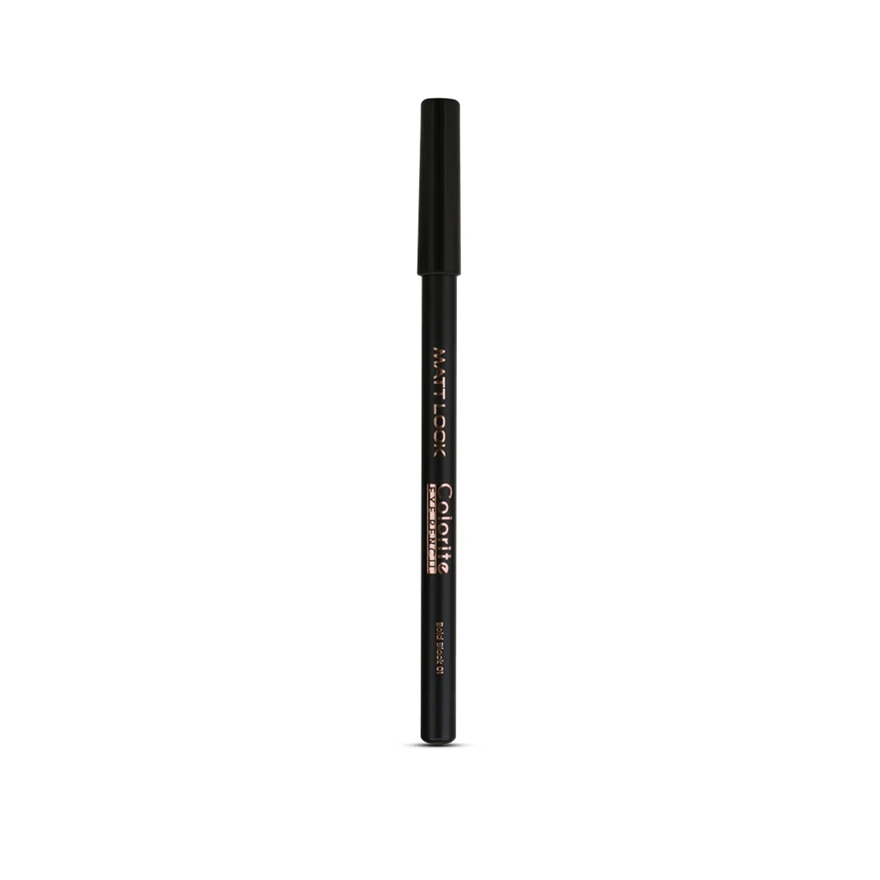 Mattlook Colorite Eye Pencil - Bold Black