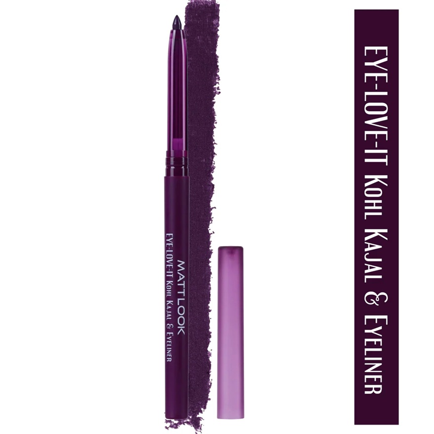 Mattlook Eye Love It Kohl, Kajal & Eyeliner - Wine Dine