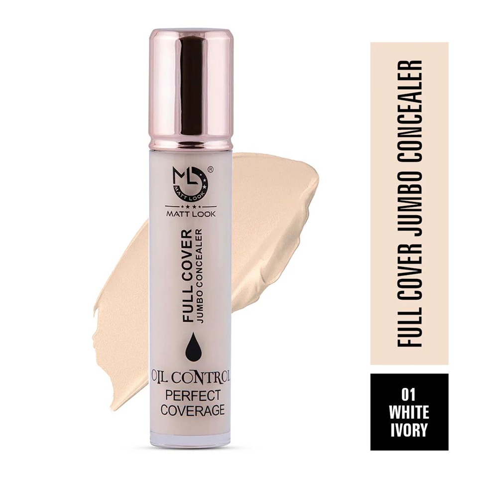 Mattlook Full Coverage Jumbo Concealer -  White Ivory CL11