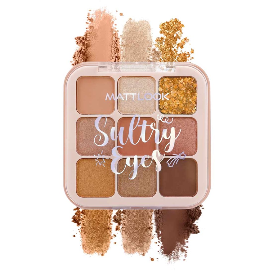 Mattlook Sultry Eyes Eyeshadow Palette - 01 Carnival Fest