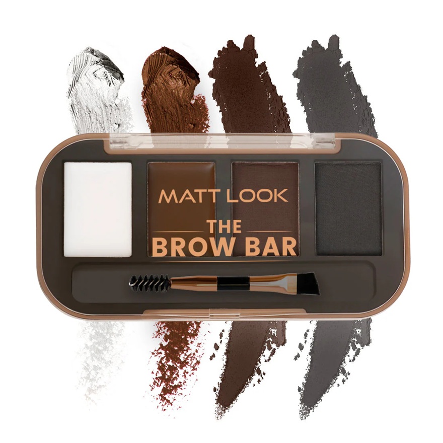 Mattlook The Brow Bar Eyebrow Palette - Soft