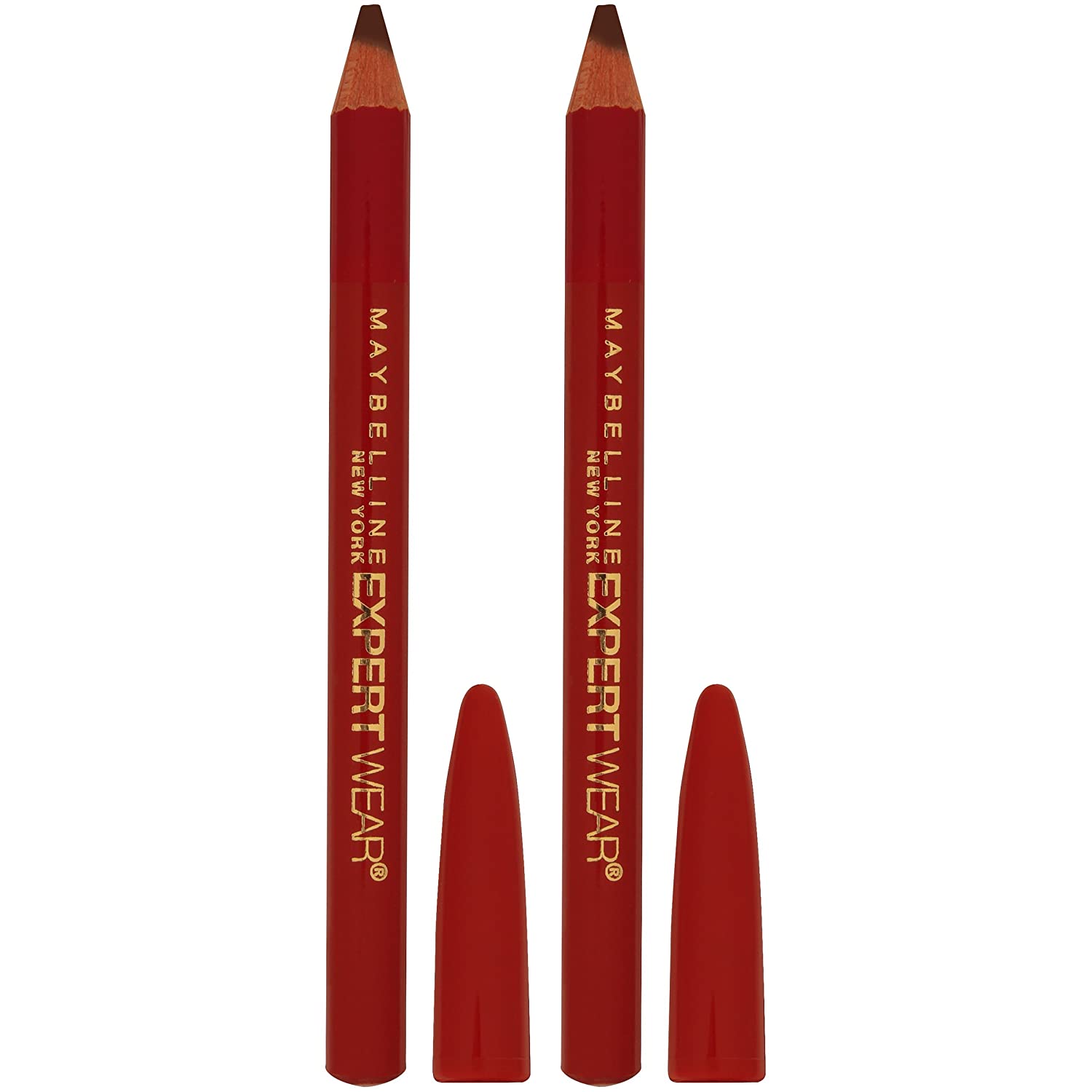 Maybelline New York Expert Wear Twin Brow and Eye Pencils Medium Brown 1 nos