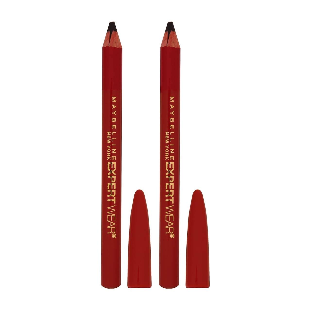Maybelline New York Expert Wear Twin Brow and Eye Pencils Velvet Black 1 nos