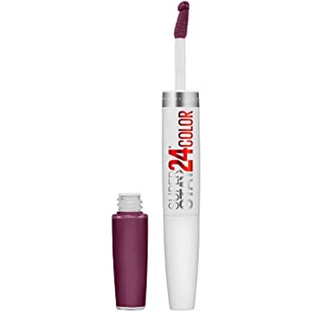 Maybelline New York Super Stay 2 Step Lipsticks Extreme Aubergine 1.8 grams