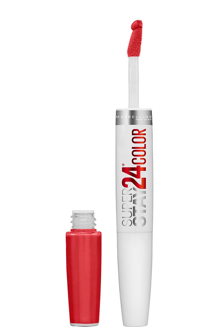 Maybelline New York Super Stay 2 Step Lipsticks Steady Red Y 1.8 grams