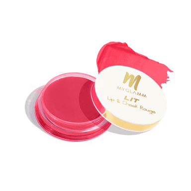 MyGlamm LIT Lip & Cheek Rouge - Raspberry Pop