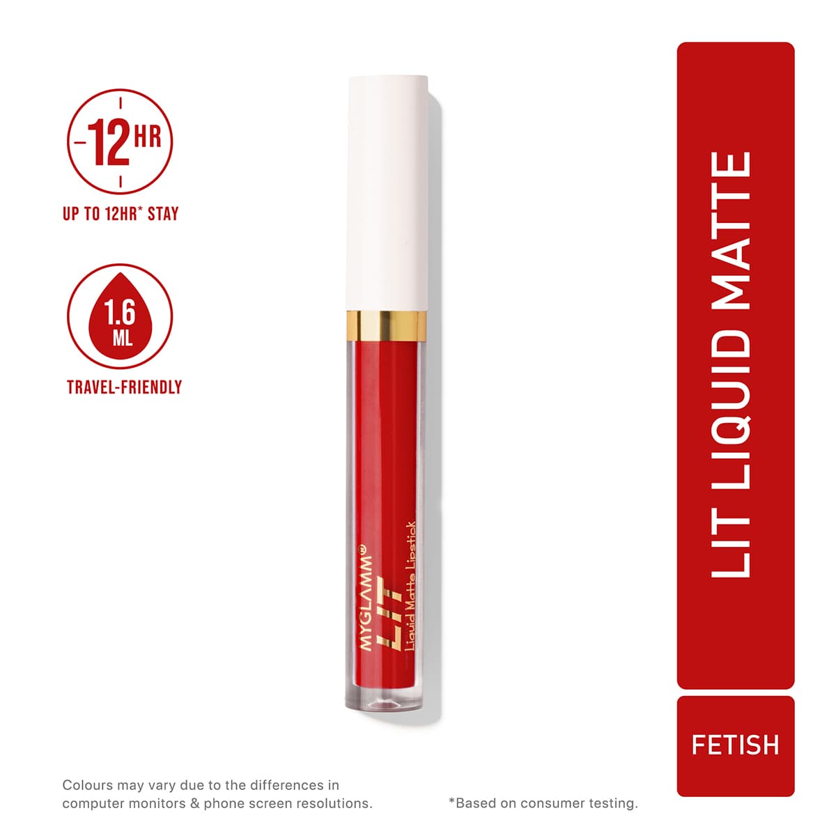 MyGlamm LIT liquid Matte Liquid Lipstick - Fetish