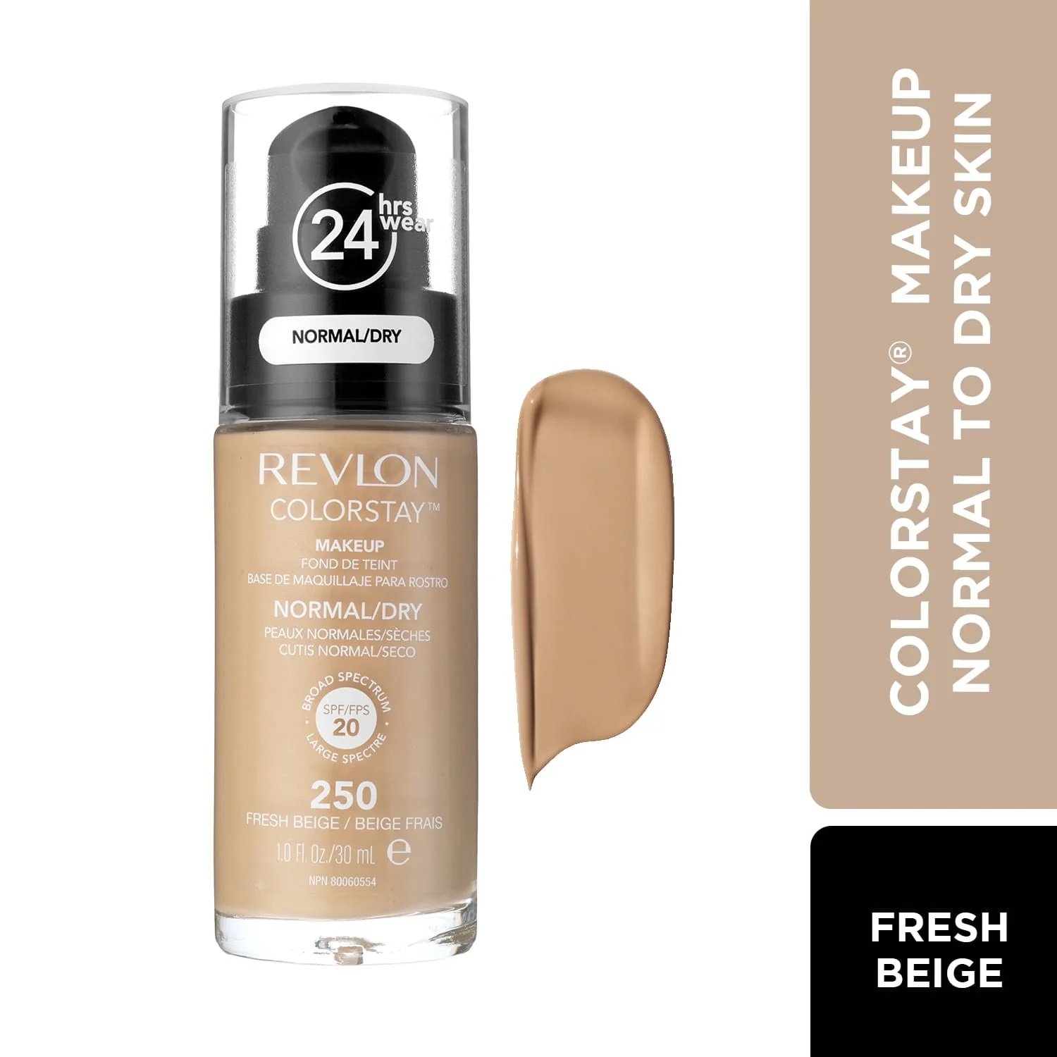 Revlon ColorStay Longwear Makeup for Normal - Dry Skin, SPF 20 - Fresh Beige