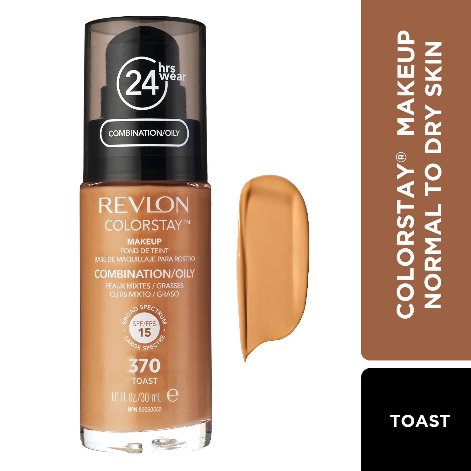Revlon ColorStay Longwear Makeup for Normal - Dry Skin, SPF 20 - Toast