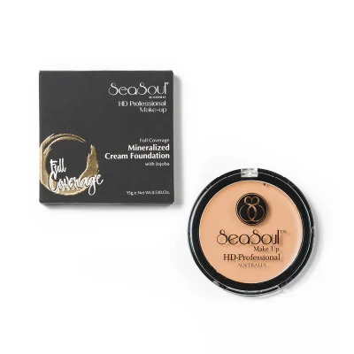 Seasoul cosmetics Full Coverage Lead Free Mineralize Cream Foundation - CF-02