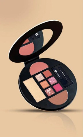 Sugarcosmetics Contour De Force Eyes And Face Palette - 02 - Pink Pro