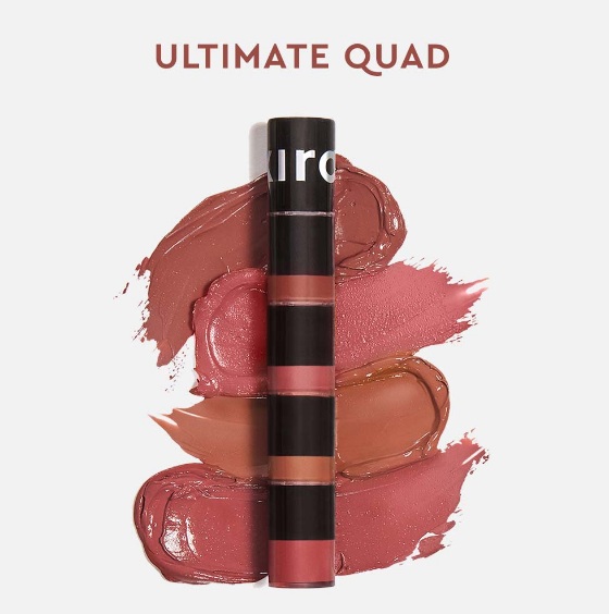Kiro Four Play Non-Stop Airy Matte Liquid Lip - Ultimate quad