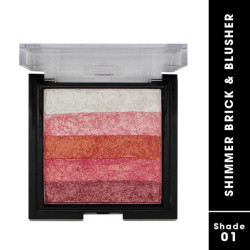 Fashion Colour Shimmer Brick And Blusher-Shade 01