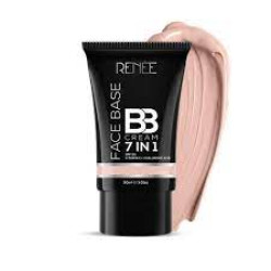 Renee Face Base 7 In 1 BB Cream With SPF 30 Hyaluronic Acid & Vitamin C - B00 Sesame