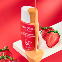 Dot & Key Strawberry Dew Tinted Sunscreen SPF 50+ PA++++ - Sand Medium - 03