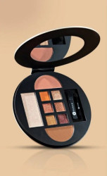 Sugarcosmetics Contour De Force Eyes And Face Palette - 01 - Warm Win