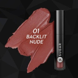 Sugarcosmetics Mousse Muse Lip Cream - 01 Backlit Nude