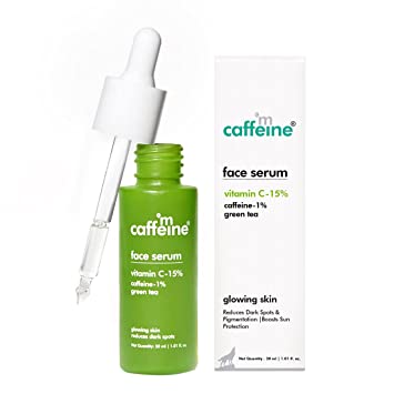 mCaffeine Body Green Tea and Vitamin C Face Serum