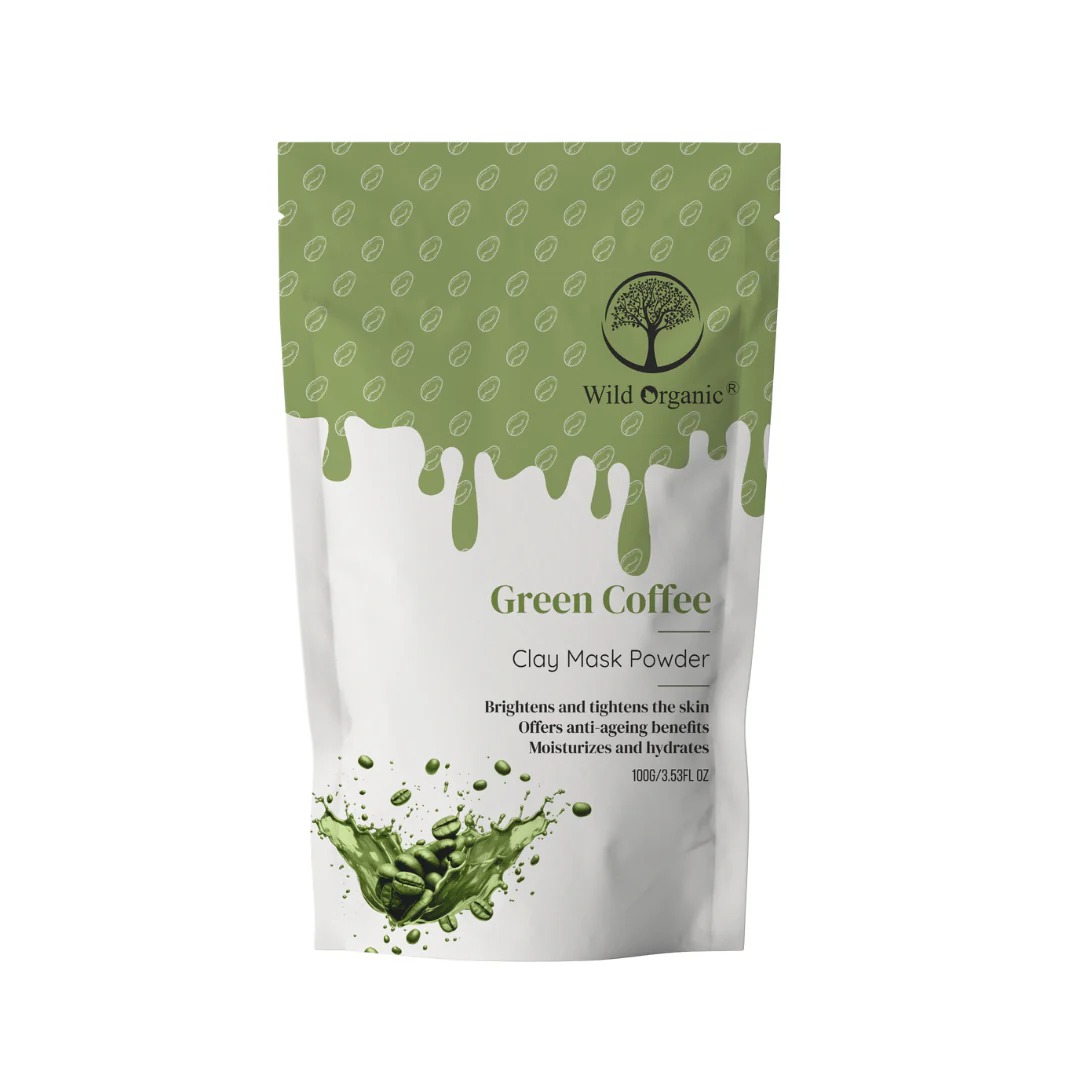 Wild Organic Green Coffee Clay Mask Powder